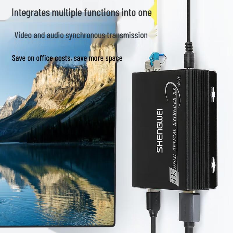 Shengwei 4K HDMI USB Fiber Optic Extender
