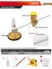 Circular Glass Cutter: Precision Tool for Drawing and Cutting Round Holes