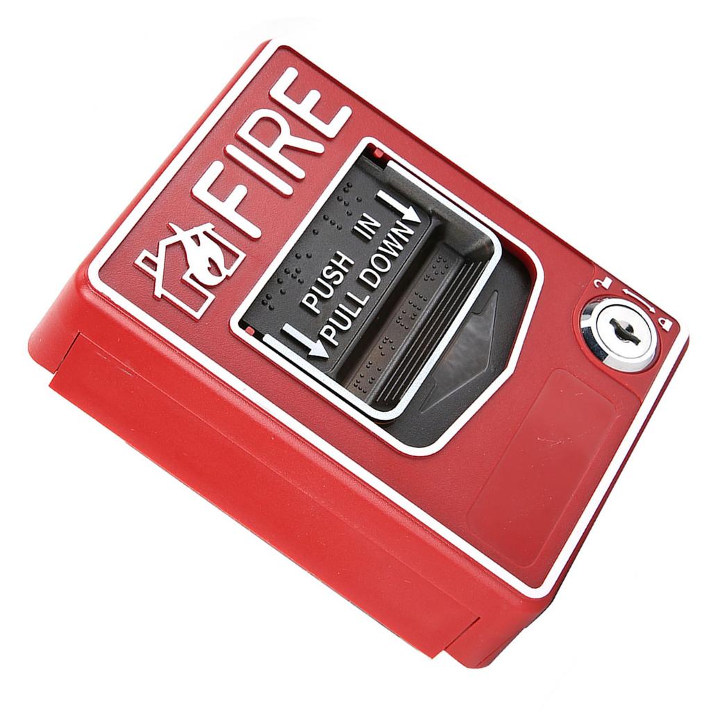 9-28VDC Manuelle Mehrere Draht System Sicherheit Feuer Pull Station Alarm Taste Rufen Punkt Sicherheit