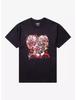 Hazbin Hotel Rosie Alastor Ace Doble Cara Moda para Hombres y Mujeres Suave Streetwear Comodidad Vintage Algodón Puro Camiseta Casual