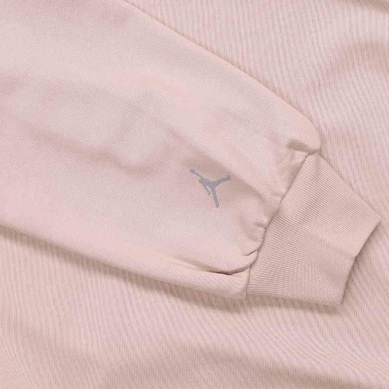 New Jordan Sweatshirt Women's Micro-Granular Tea Brown/Invisible Gray FN5123-207