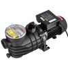 Above Ground Pool Pump, 250W, 11,700 L/H Max Flow Single Speed Swimming Pool Pump, AC 220-240V, 2850 RPM, 8 M Max Head Lift, with Filter Basket & Lid,