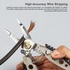 Wire Strippers, Weytoll 7 Inch Wire Stripper, 22-10 AWG Professional Wire Stripping Tool Portable Cable Cutter