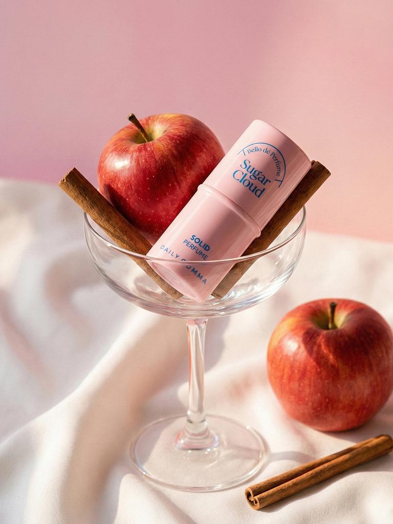 Daily Comma Velour de Perfume Sugar Cloud Gift Set: Solid & Cream Perfume