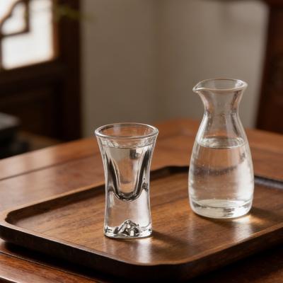 Luxury Whiskey Glass Drinkware Small Wine Glass Multiple Style Transparent Cocktail Glass Vodka Glass Simple High End Baijiu Cup