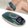 Hair Depilator Red Ray Cooling Portable IPL Hair Removal Device for Home Dark Green 100?240V