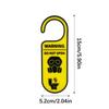 Do Not Disturb Bathroom Door Sign Warning Do Not Open Occupied Door Hanger Sign for Home Office Conference Hospital