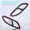 Car Exhaust Pipe Cover Trim For Mercedes Benz GLC A B C E Class X253 W205 W213 W176 W177 W246 W247 2016-  Car Accessories