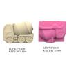 Nonstick Mud Tanker Pen Holder Mold Flower Pot Silicone Mold DIY Crafts Ornament Tool DIY Succulent Planter Mold