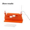 Needle Threader Effective Labor-saving Plastic Cross Stitch Insertion Tool for Sewing