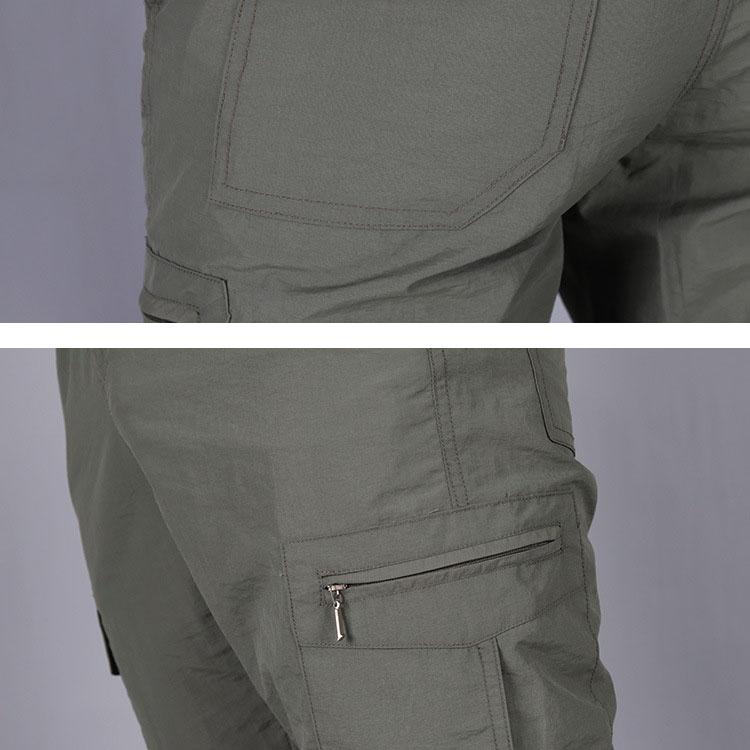 Men's Overalls Summer Quick Drying Trousers Sports Outdoor Mountaineering Trousers Waterproof Large Size Loose