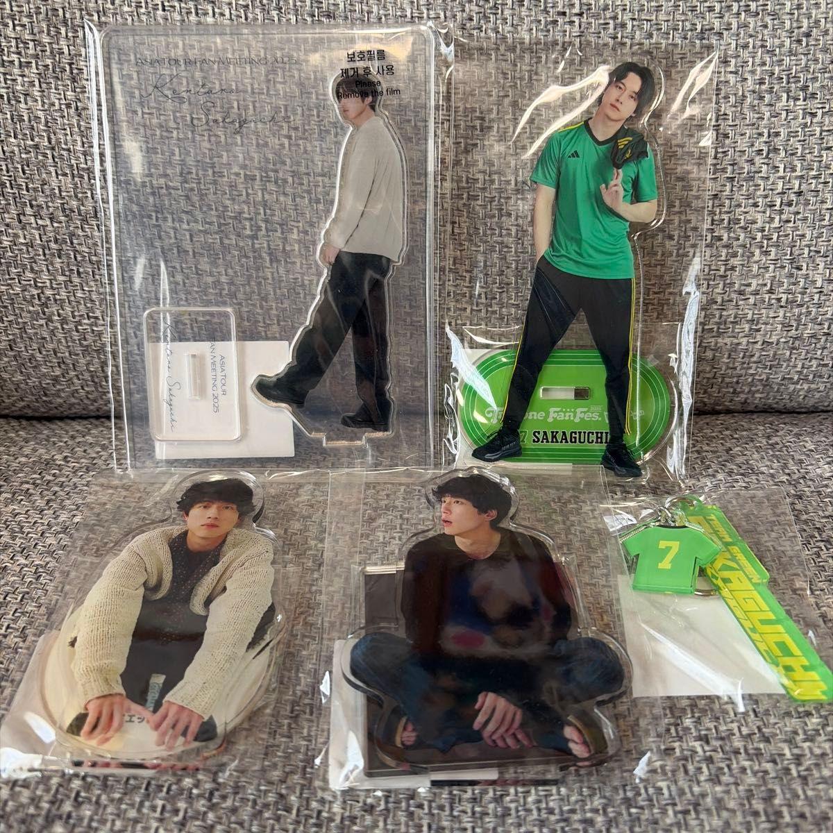 Used Kentaro Sakaguchi Acrylic Stand Keychain [Set of 5]
