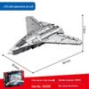 Sengbao J-20 Stealth Fighter 50 Model Building Blocks - Children's Educational Toy