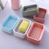 Thicken Double-deck Drain Soap Box Simple Household Bathroom Accessories Rack Protective Storage Case Bath Organizer Home