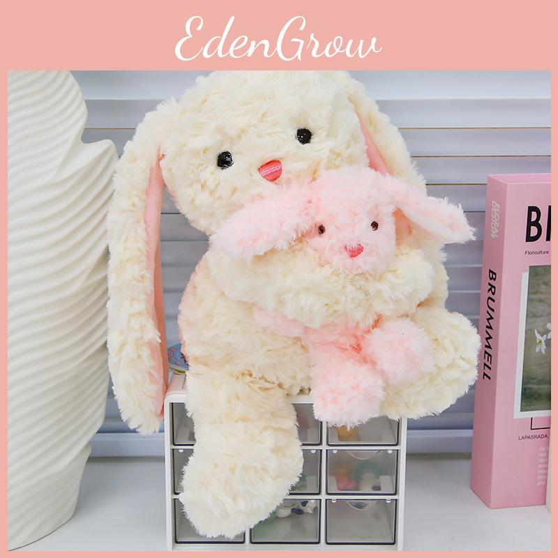 Cartoon Rabbit Cute Holding Small Rabbit Plush Toy For Bedroom And Playroom