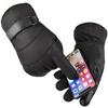 Down Cotton Gloves for Men and Women In Winter Warm Motorcycle Riding Waterproof Cold Proof Plus Velvet Thickened Outdoor Ski Gloves
