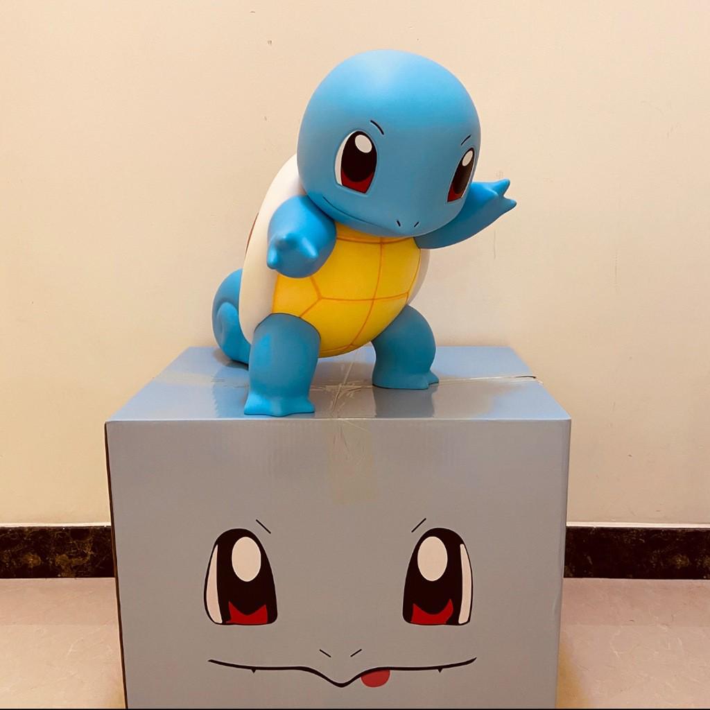 Tsundere Squirtle Golduck 1:1 Pokemon Figurine - Large Trendy Toy