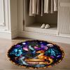1pc fantasy dragon design rug home carpet non slip office decor gift living room bedroom