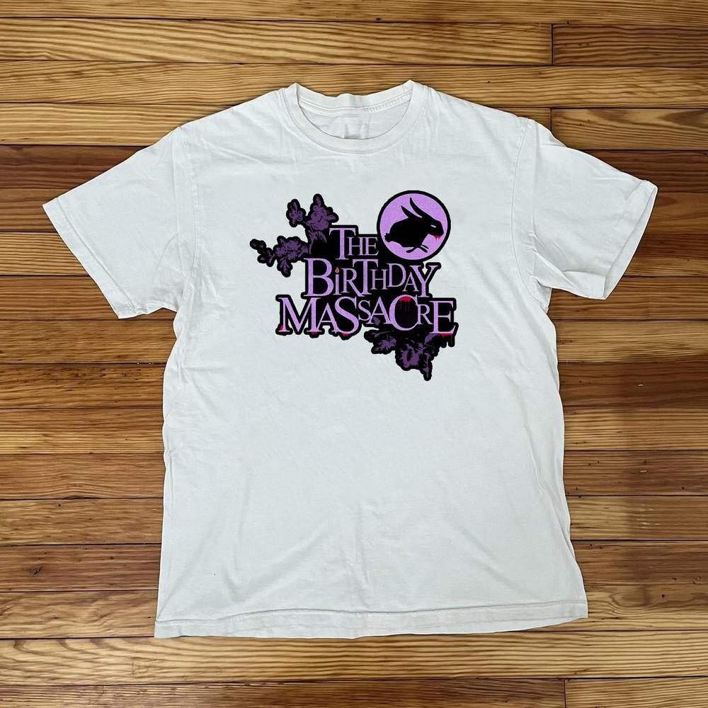 The Birthday Massacre Band LOGO White Cotton Shirt All size S5XL T177 Unisex T-Shirt S