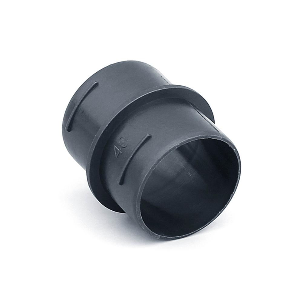 1.96\" Duct Joiner Connector 2* 2Pc 2Pcs 50mm Black