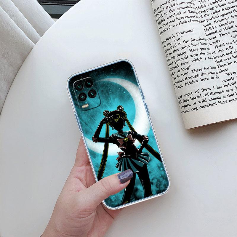 S-Sailors-Wallpaper M-Mond Transparente Handyhülle für Motorola Moto Edge 20 30 40 50 S30 Fusion Ultra Pro Neo Lite