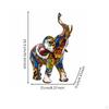 Elephant Figurine Graffiti Animal Modern for Office, Shelf