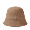 Autumn and Winter New High-end Wool Bucket Hat Women's Elegant Basin Hat Bucket Hat