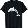 Greece Dolphin Word Art - Cute Animal T-Shirt