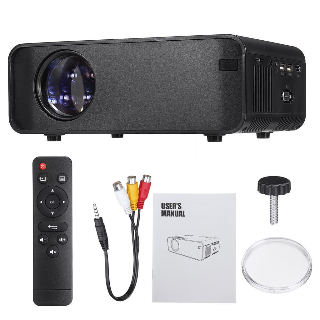 218*148*80mm 55W HD 1080P 2300 Lumens support Full LED Projector HIFI Stereo Home Theater Mini HD Projector
