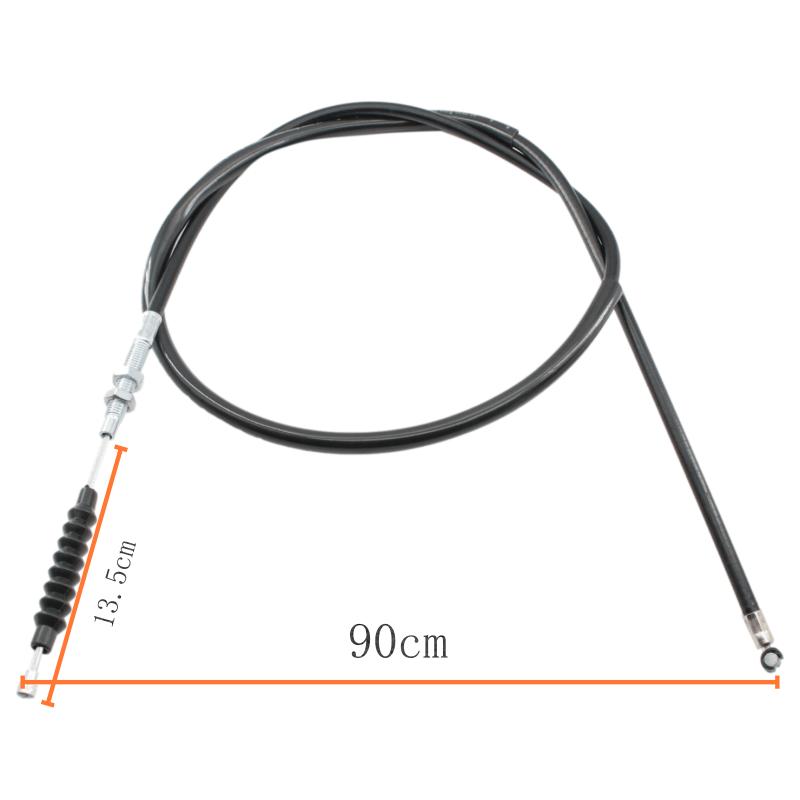Motorcycle Clutch Cable 13.5cm Stroke Length from 80cm To 300cm for 50cc 70cc 90cc 110cc 125cc 150cc 200cc 250cc Mud Pit Bike AT