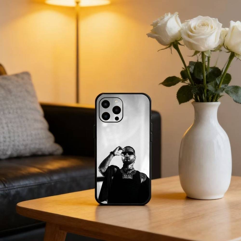S-Singer M-MaLuMa-a Phone Case For iPhone 17 16 15 14 13 12 Max Plus Silicone Black Cover iPhone16