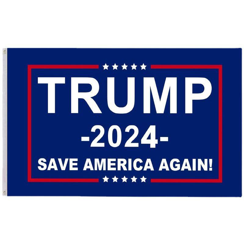 

2024 Trump Flag 3x5 Outdoor Indoor Save America Again Flag Garden Decoration