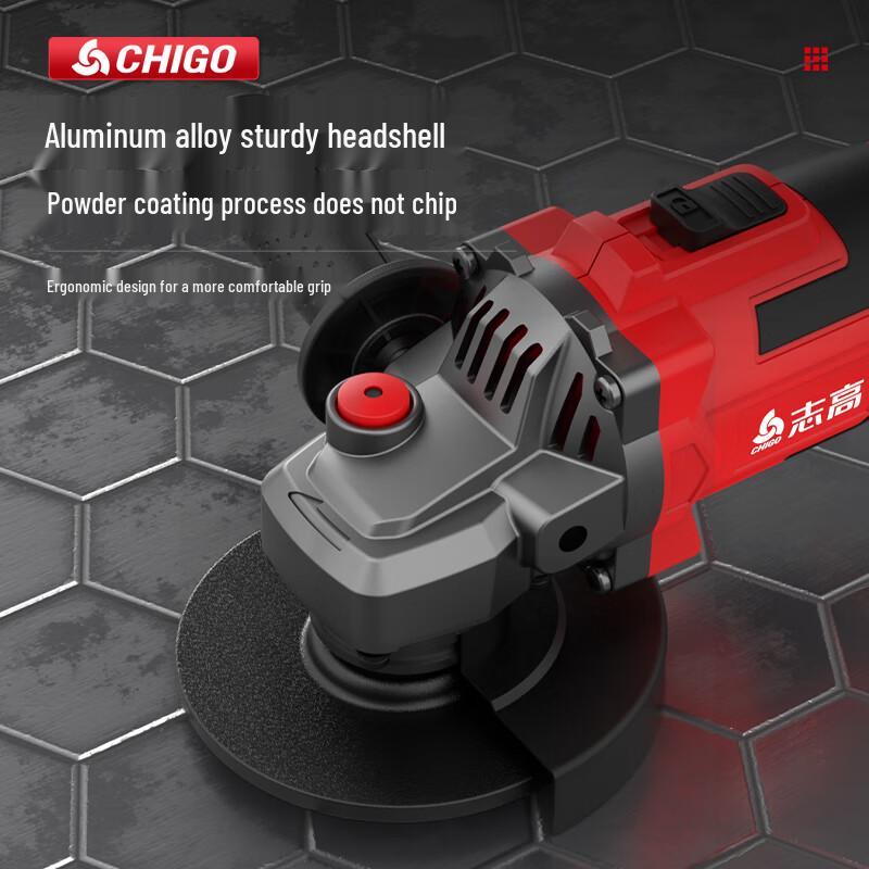 Chigo Cordless Brushless Angle Grinder CN Plug (adapter Included)