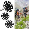 6Pcs Trekking Pole Snow Baskets Hiking Pole Replacement Tips Accessory for Snow Mud Sand