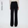 LANGZI Fashion Flared Wool Blend Suit Pants