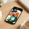 Custodia per Telefono S-Gumball e Darwin Per iPhone 17 16 15 14 13 12 Max Plus Silicone Copertura Nera