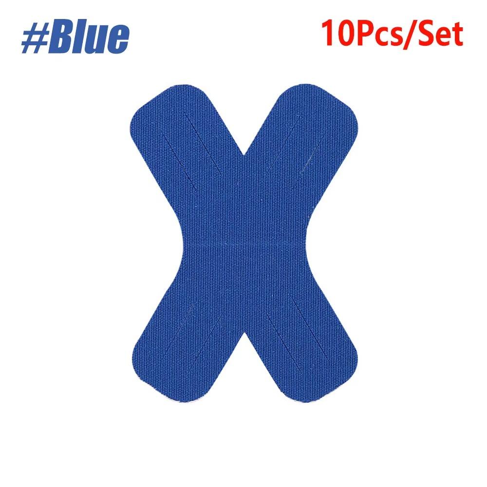 

10Pcs/Set Breathable Gym Kinesiology Tape Waterproof Muscle Support Tape For Gym Exercise Blue 10pcs