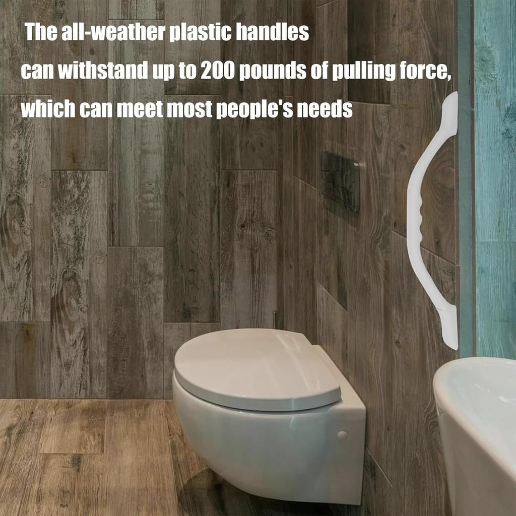 11inch Grab Handle-Entry Door Assist Bar, All Weather Plastic Grab Handle, Entrance Step Support Grab Bar for RVs, Boats Marine, Automotive