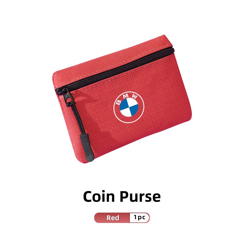 Oxford Card Bag Multi Layer Zero Wallet Earphone Bag Storage Bag For BMW G30 G20 M3 M5 E91 E92 E93 E36 E70 X3 X4 X5 X1 E39 F30