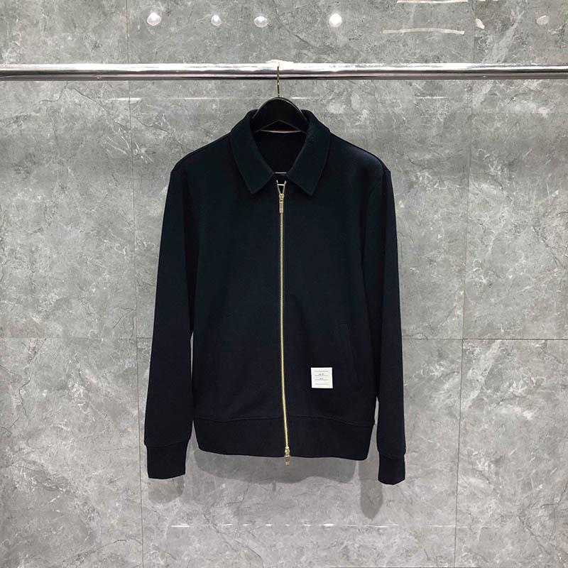 TIME BREATHE Classic Unisex Hoodie Jacket with Zipper and Lapel Design