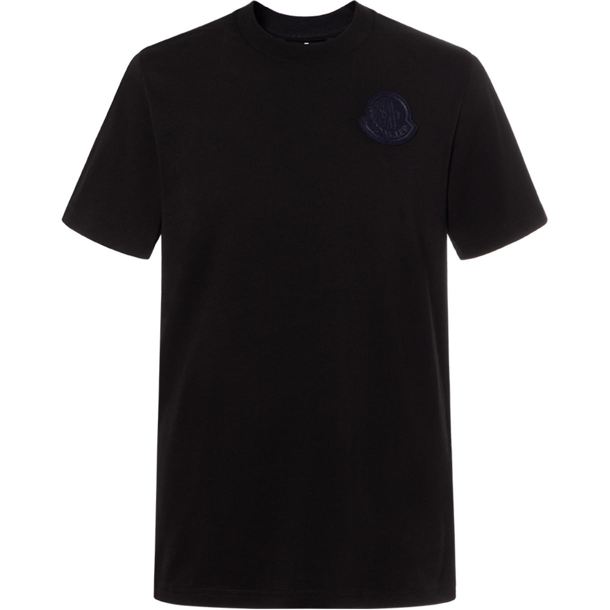 Moncler Cotton Plain Knit Short Sleeve