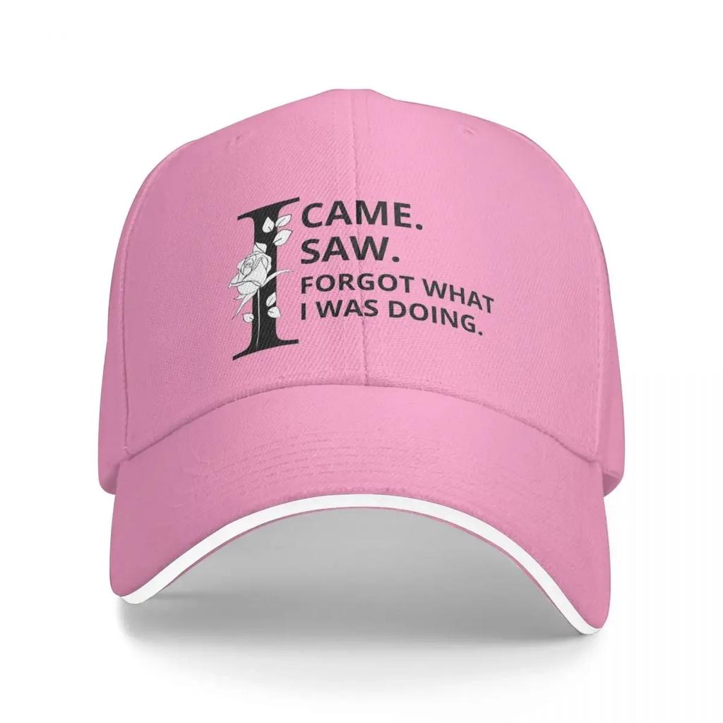 ADHD Joke Cap Fashion Casual Baseball Caps Adjustable Hat Hip Hop Summer Unisex Baseball Hats Customizable Polychromatic