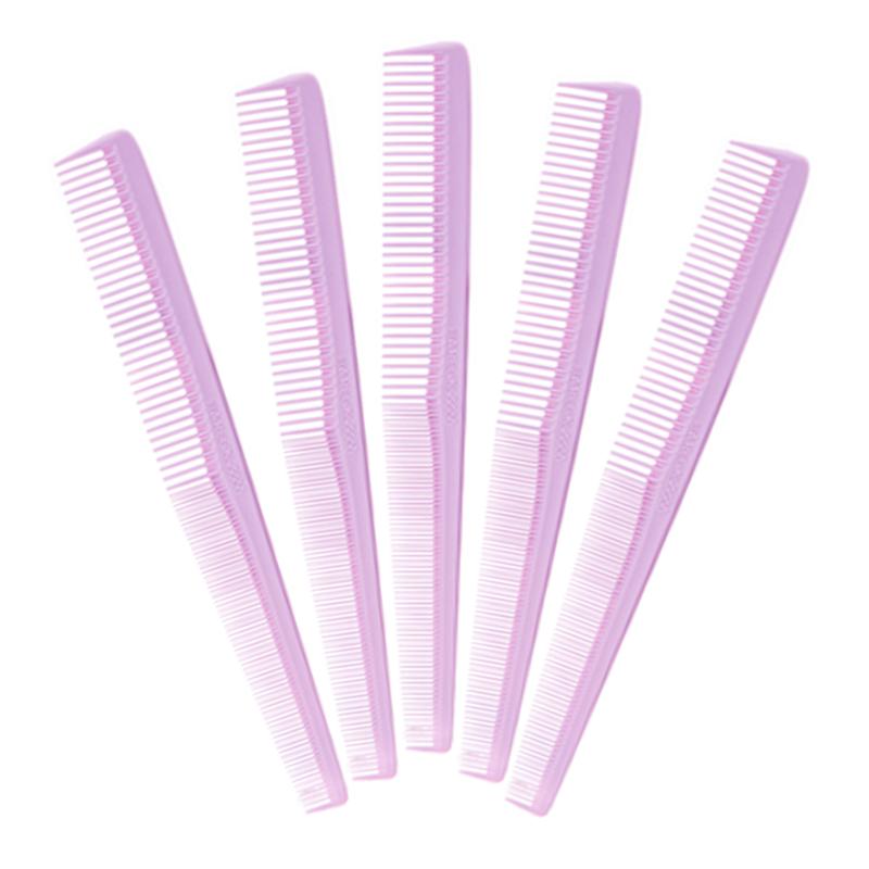 1/5pcs Fine Haircutting Wide Tooth Hair Barber Carbon Fiber Salon Hairdressing Comb Heat Resistant Styling Grooming Hairbrush