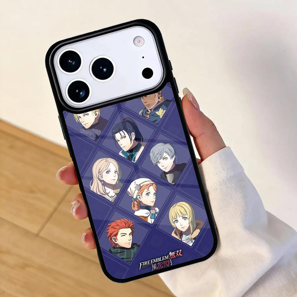Fire Emblem Three Houses Mobile Phone Case for IPhone 17 AIR 16pro Max 15 14 13 12 11 Bumper Cover