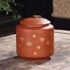 Medium Ceramic Sealed Jar Moisture Resistant Household Purple Clay Tea Can Gift Tea Box Tea Packaging Jars Ceramic Jar Teaset