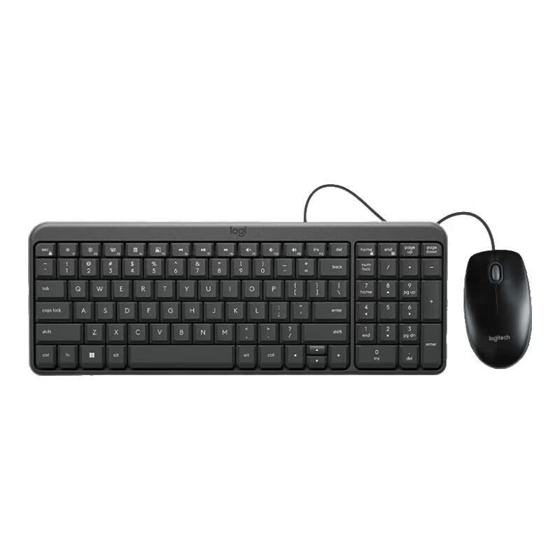 Logitech K106 Wired Keyboard Combo