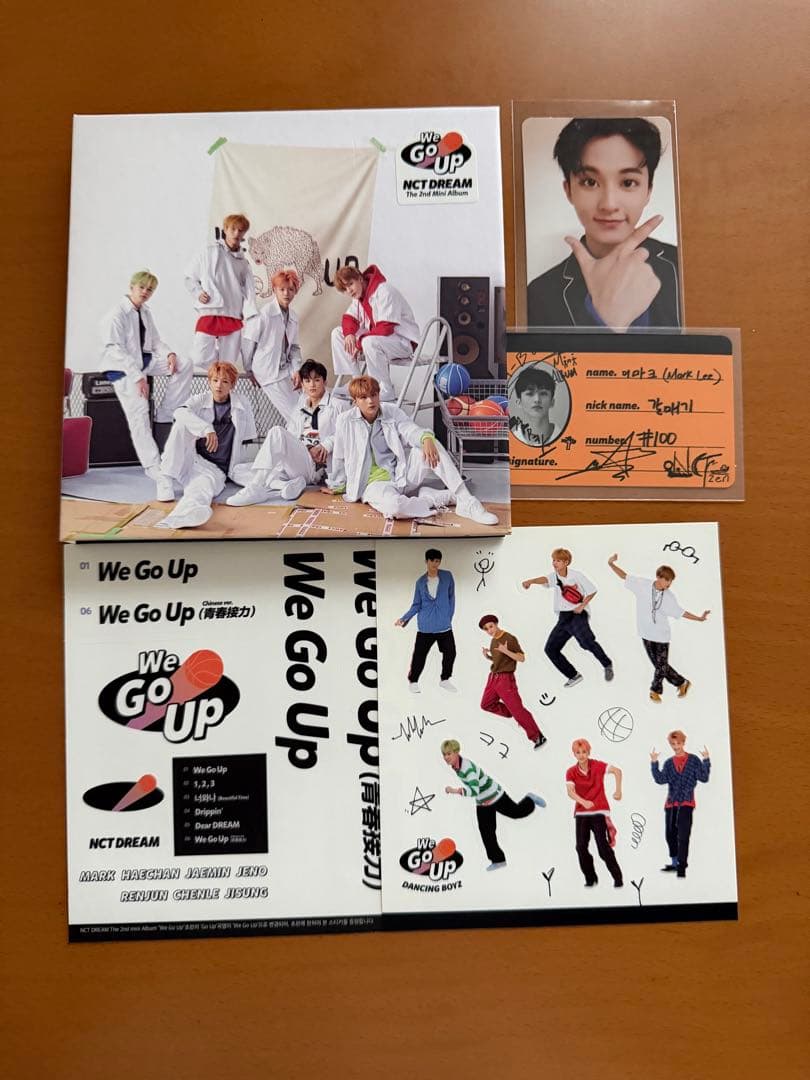 [USED] NCT DREAM 2nd Mini Album  We Go Up  - Mark Photocard Included