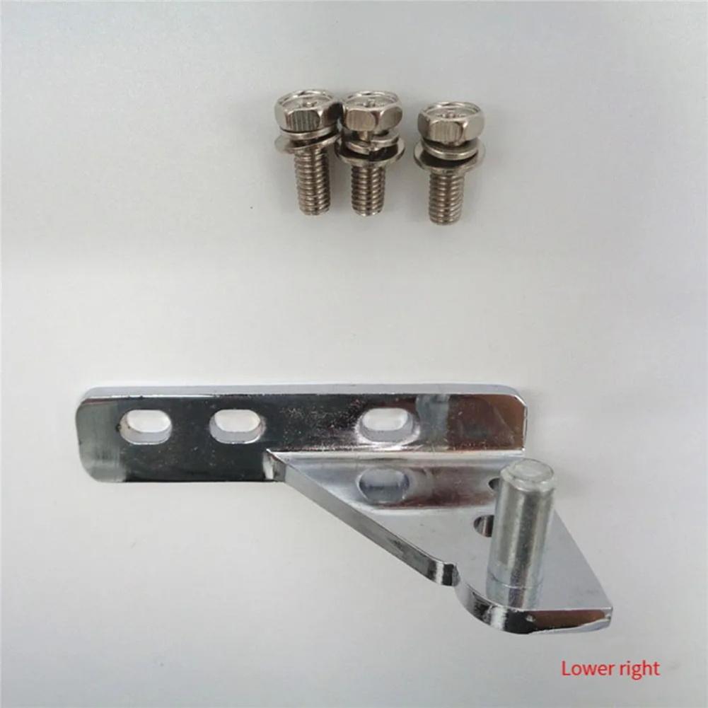 4pcs 35mm Wheelbase Refrigerator Door Hinge Heavy Duty Zinc Alloy Repair Parts Commercial Kitchen Accessory For USTAR GRISTA