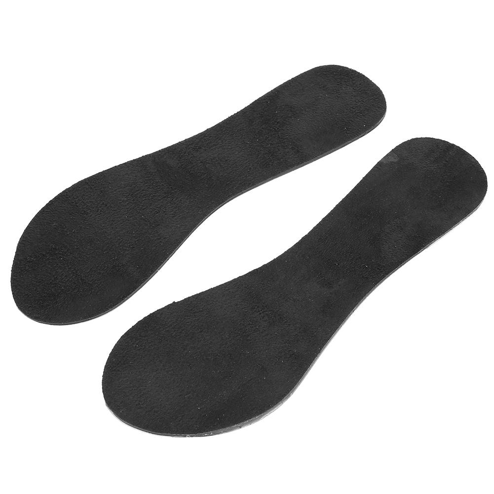 2 Pairs Women High Heeled Shoes Non slip Insoles Elastic Shock Absorption Foot Pad(Black )