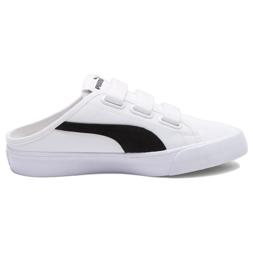 Puma Bari Mule Women's White Black Sneakers 394289-04